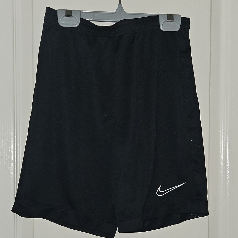 Kids Nike Black Athletic Shorts Lg